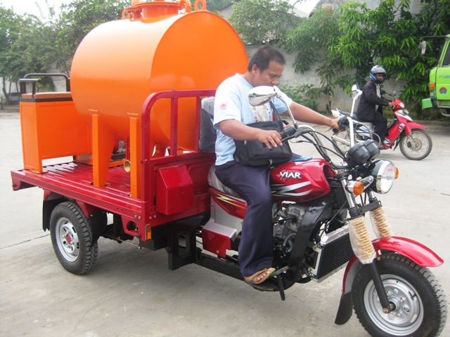 Motorised transport of Fecal Waste