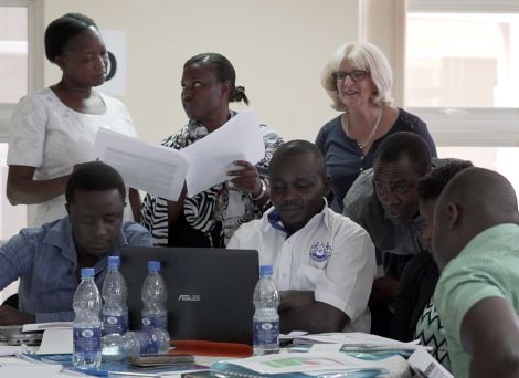 Particapatory training at NWSC, Kampala, Uganda
