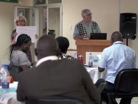 Presentation at  at NWSC, Kampala, Uganda
